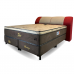 CONJ. SLIM FLEX COLCHÃO BIO 30CM + CAMA BOX (193x203)